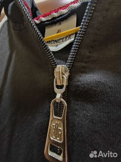 Олимпийка moncler с капюшоном