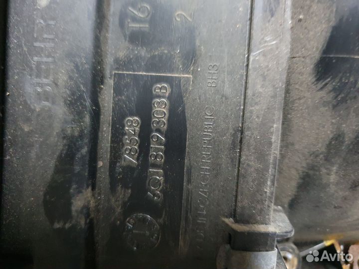 Корпус отопителя Volkswagen skoda fabia 2