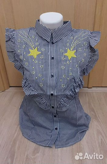 Новая рубашка Мир Блузок р.46