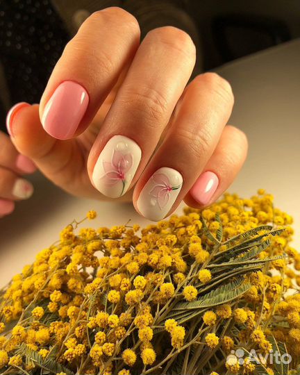 Маникюр, Коррекция гелем