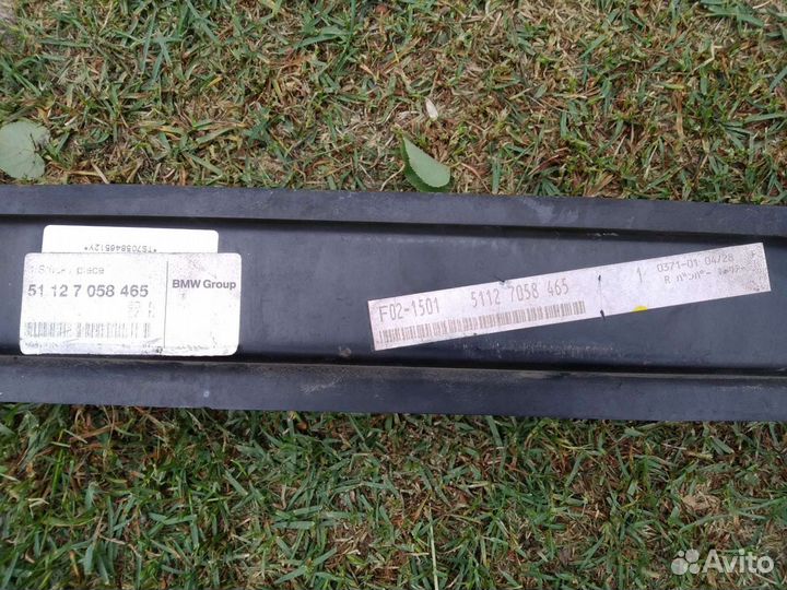 Задний усилитель бампера BMW е87/е81