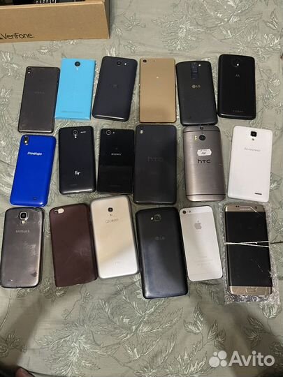 Телефоны на запчасти или под восстановление