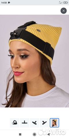 Крепление на голову, грудь для экшн-камер