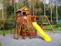 Детские деревянные площадки для дачи