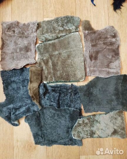 Остатки натурального меха