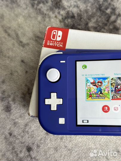 Nintendo Switch Lite прошитая (чип+128gb)