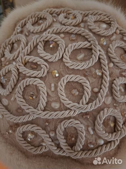 Шапка женская зимняя норковая