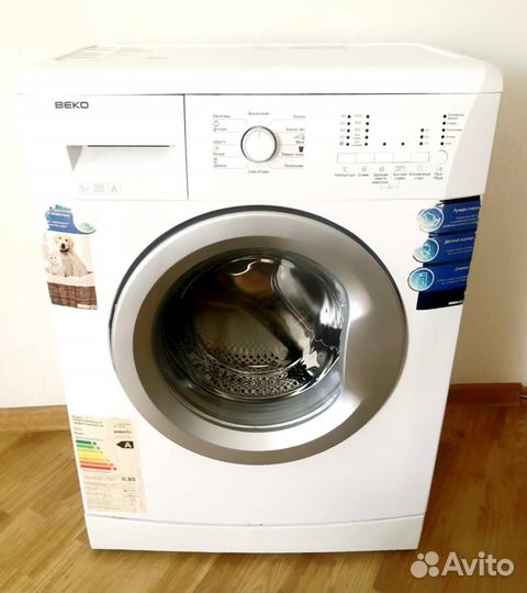 Узкая стиральная машинка Beko 5 кг