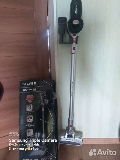 Беспроводной пылесос polaris