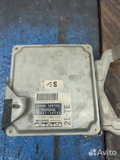 Блок управления двигателем toyota 2lte