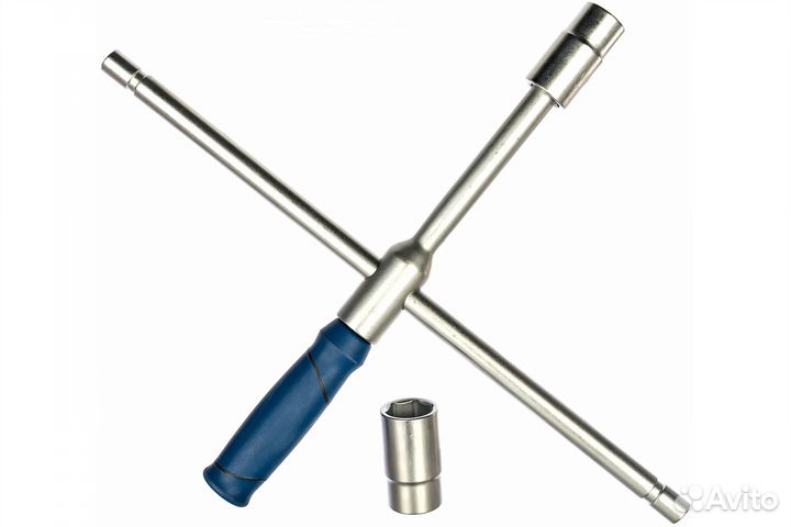 Баллонный ключ складной 17, 19, 21, 23 мм, 1/2, CR