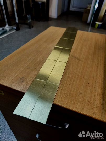 Полоса, профиль, уголок из латуни