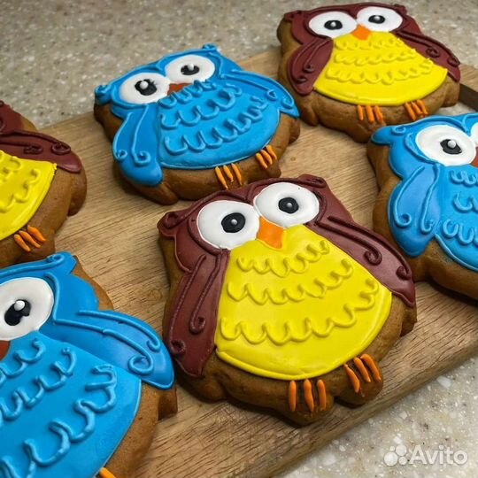 Выпекание пряников с росписью