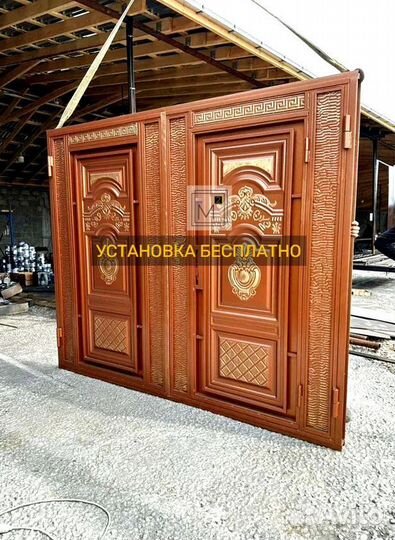 Ворота белые на заказ