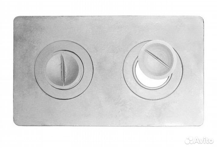 Плита с конфорками чугунная, стальная