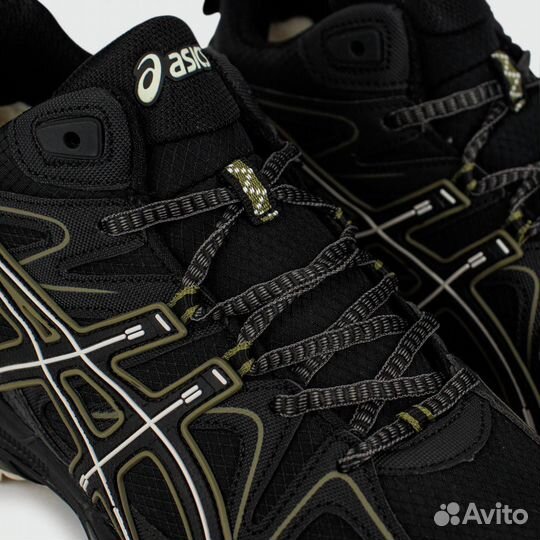 Кроссовки Asics Gel Kahana 8 Mid Black Green