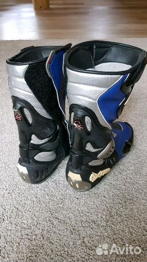 Мотоботы кожа