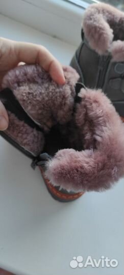 Ботинки зимние детские 23 размер