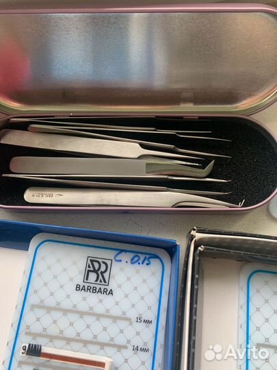 Продам все для наращивания ресниц