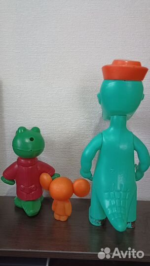 Крокодил Гена и чебурашка СССР