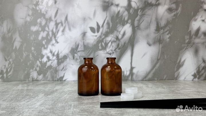Флаконы стеклянные для диффузора 50 мл