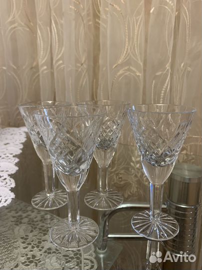 Рюмки хрустальные стаканы винтаж