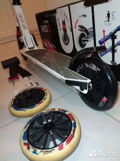 Самокат детский (5-8 лет) складной Oxelo MID3. Б/у