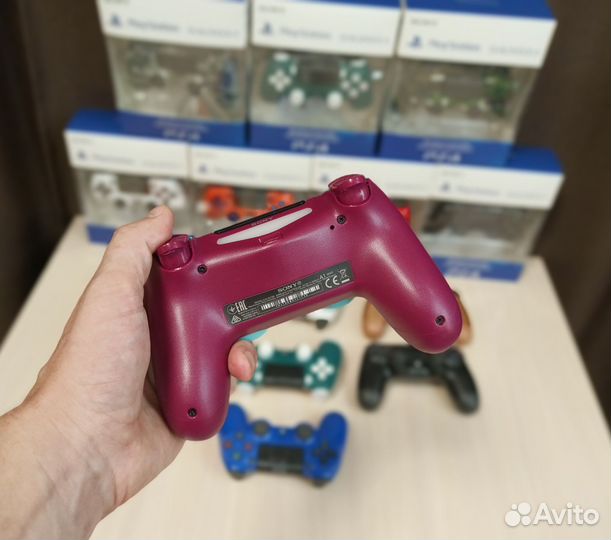 Джойстик PS4 dualshock v2 геймпад лазурный