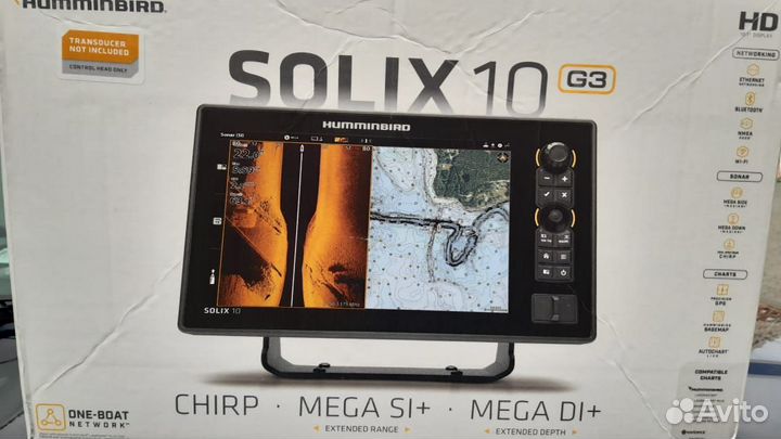 Эхолот Нumminbird Sоliх 10 chirp mega SI+ G3