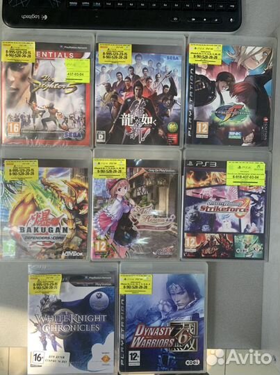 Диски с японскими RPG для PS3