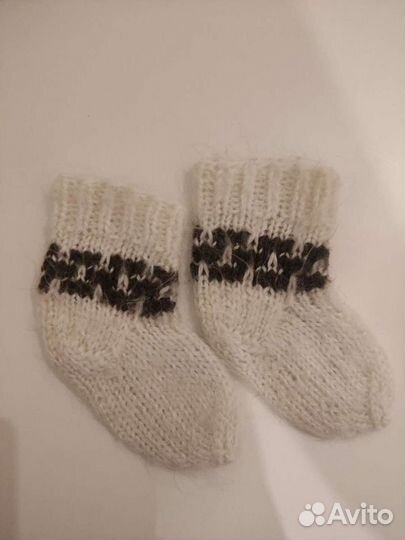 Носочки козий пух. 10см