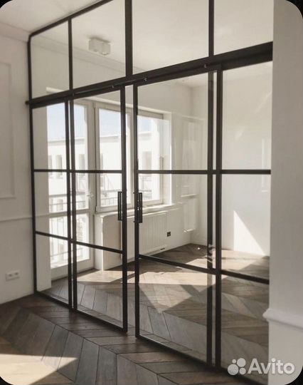 Стеклянные межкомнатные перегородки на заказ