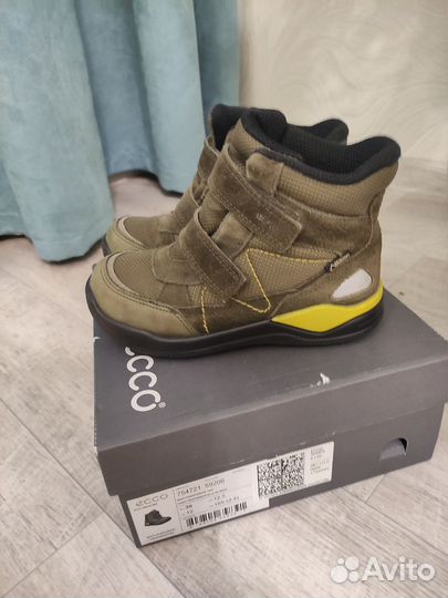 Ботинки ecco Gore tex 30 размер