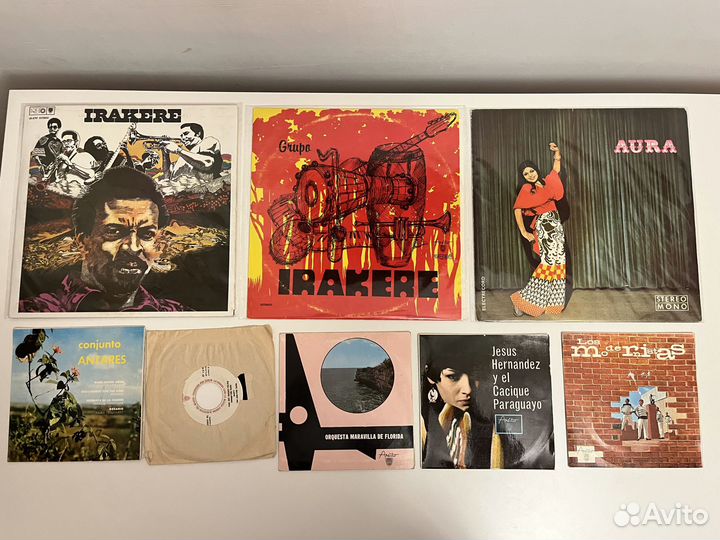 Пластинки: Куба, 43 шт., EX/NM