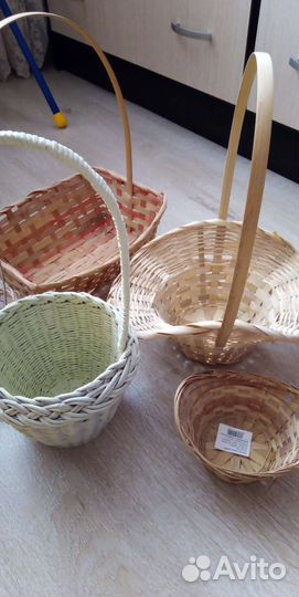Корзины плетеные