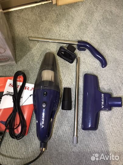 Вертикальный пылесос Supra 2в 1.Новый