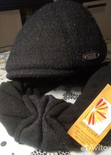 Комплект : кепка и снуд