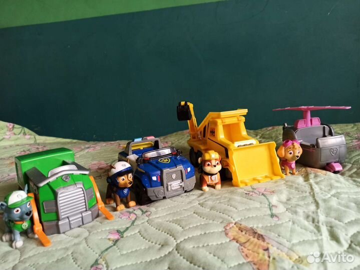 Игрушки щенячий патруль