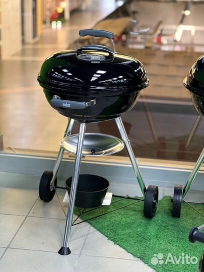 Угольный гриль Weber Compact Kettle 47