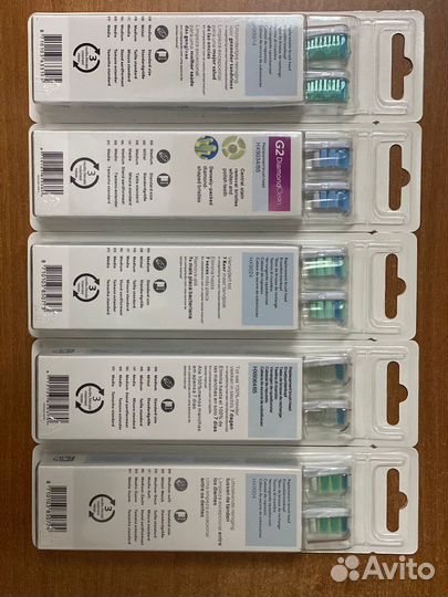 Насадки для зубных щеток Philips Sinicare