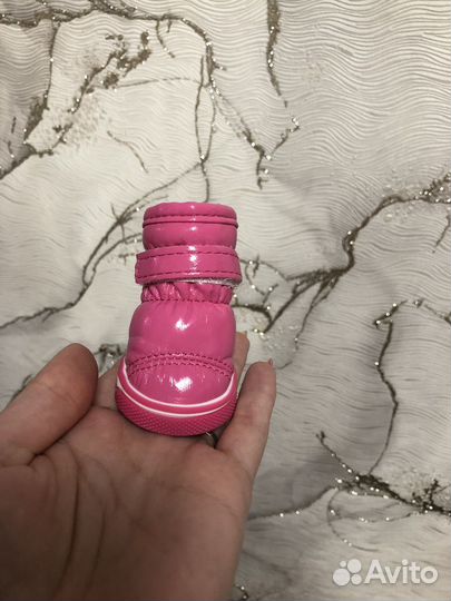 Зимние ботинки для собак