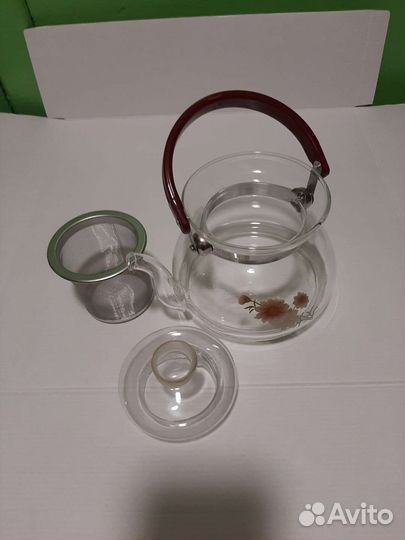 Заварочный чайник. Прозрачный