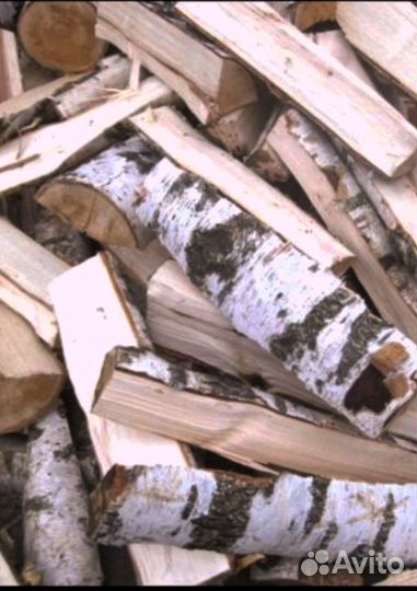 Дрова березовые колотые