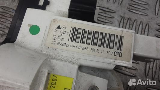 Блок управления печки и климат-контроля renault megane 2 (DBE16OV01)