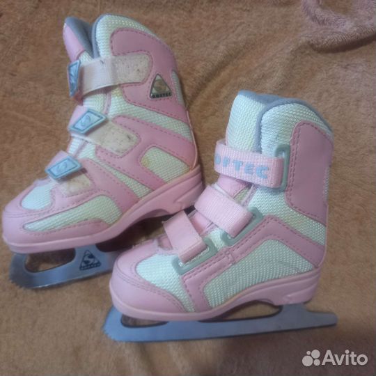 Коньки для девочки 22-23 размер