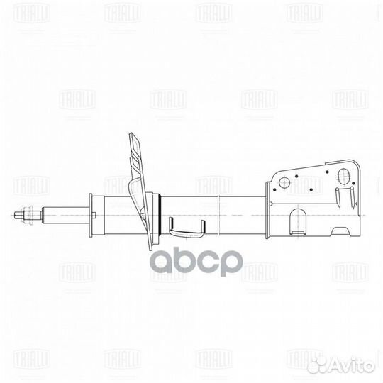 Амортизатор Dodge Caravan 07-, Chrysler Voyager