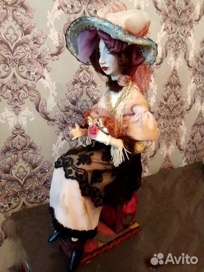 Кукла ручной работы интерьерная