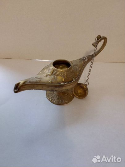 Лампа масленая. Бронза