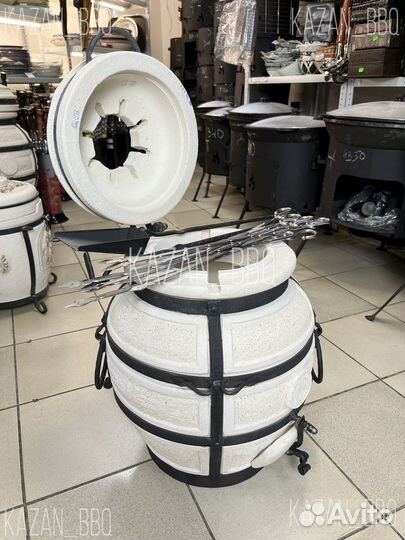Тандыр Донской с откидной крышкой