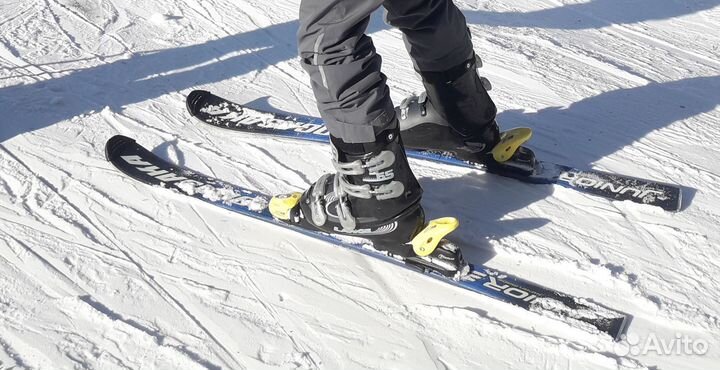 Горные лыжи Ogasaka детские - комплект (крепления